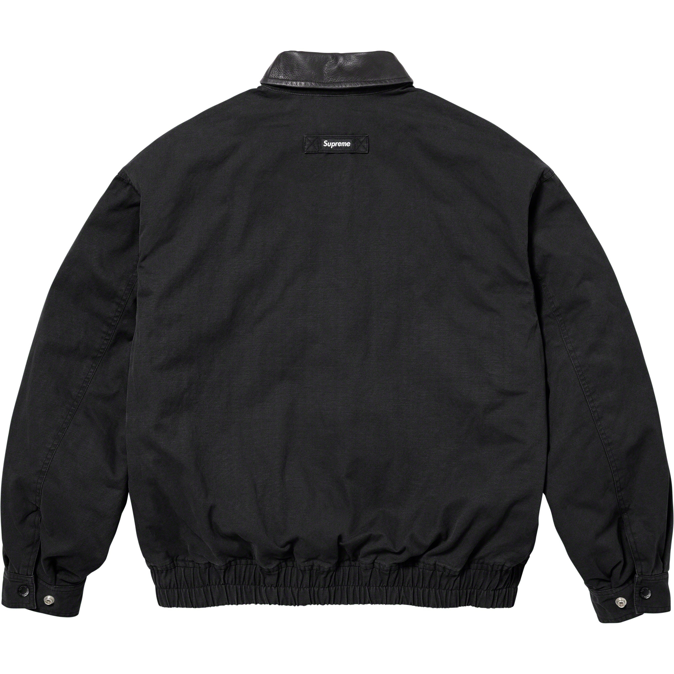 Leather Collar Utility Jacket view 17